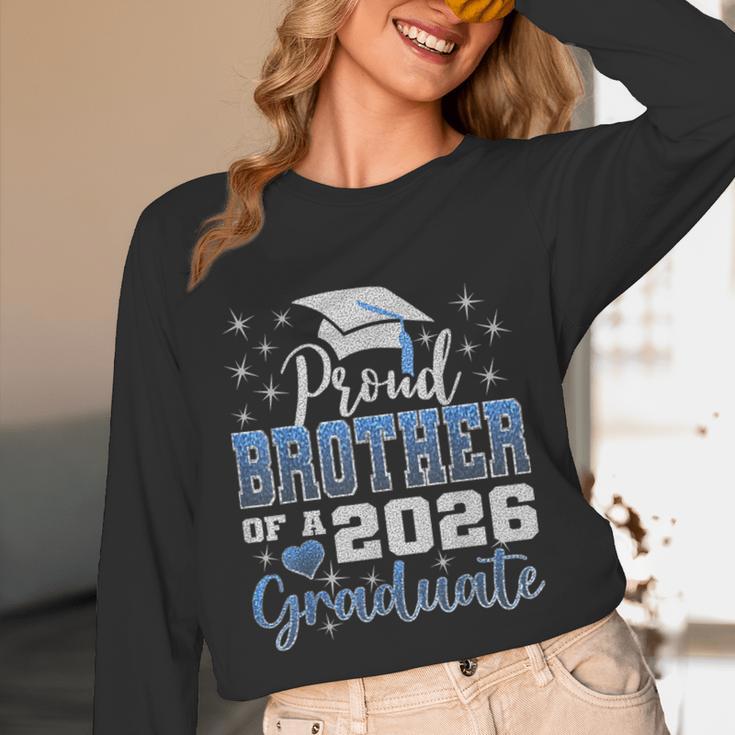 Super Proud Brother Of 2026 Graduate Graduation Family Unisex Long Sleeve T-Shirt