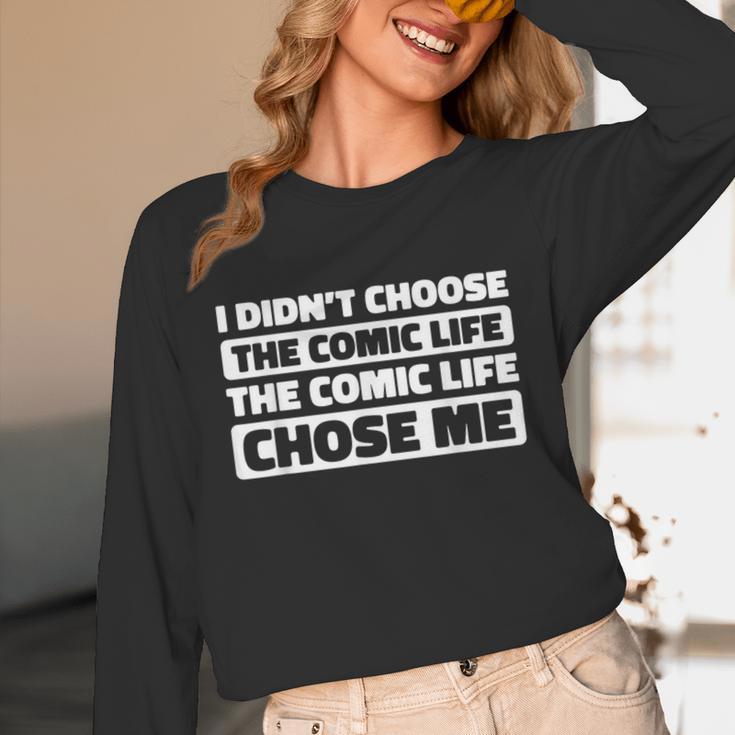 Superheroes Art Graphic Novels Comic Books Unisex Long Sleeve T-Shirt