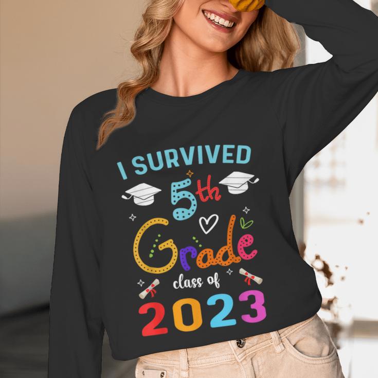 I Survived 5th Grade Graduation Class 2023 Elementary Unisex Long Sleeve T-Shirt