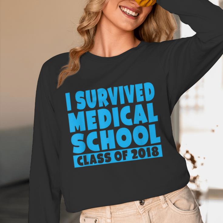 I Survived Medical School Class Of 2018 Graduation Unisex Long Sleeve T-Shirt