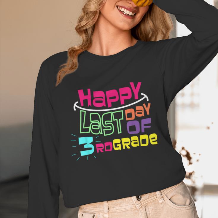 Sweet Happy Last Day Of 3rd Grade Kids GraduationUnisex Long Sleeve T-Shirt