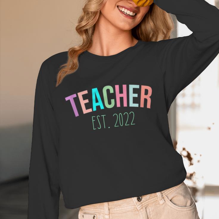 TEACHER Teacher Graduation Kindergarten Teacher 2022 Unisex Long Sleeve T-Shirt