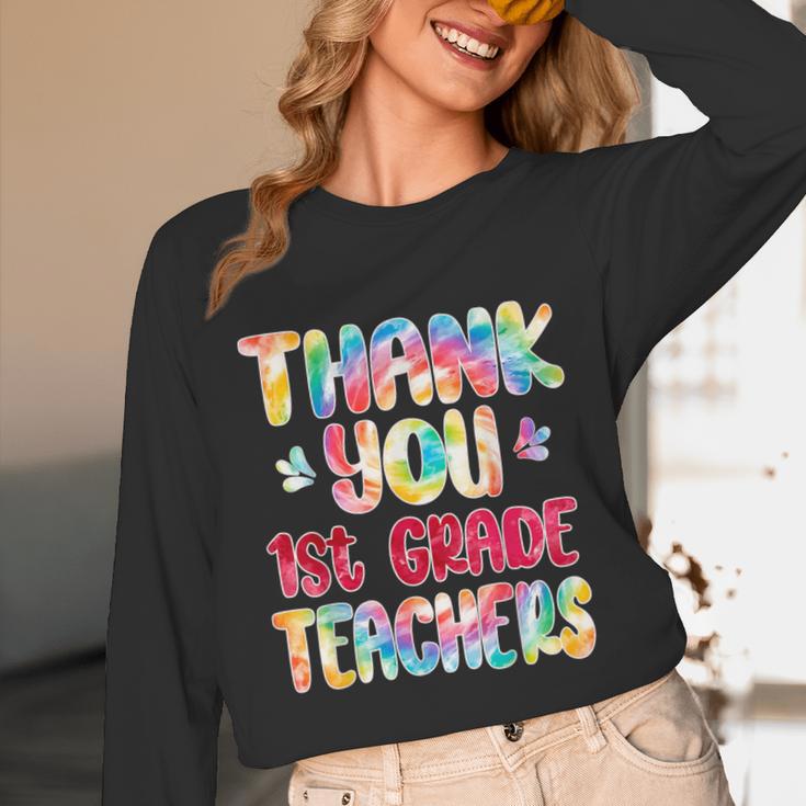 Thank You 1st Grade Teachers Graduation Last Day Of School Unisex Long Sleeve T-Shirt