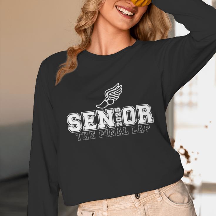 Track & Field Senior 2025 Graduation Year The Final Lap Unisex Long Sleeve T-Shirt