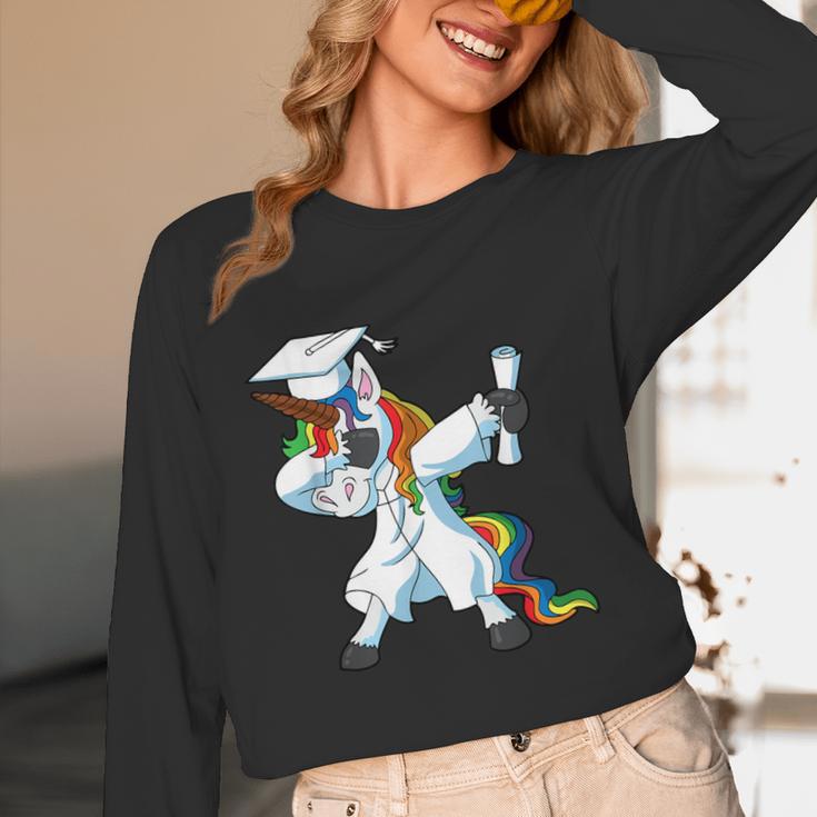 Unicorn Student Graduation 2022 Boys Girls Teenagers Teen Unisex Long Sleeve T-Shirt