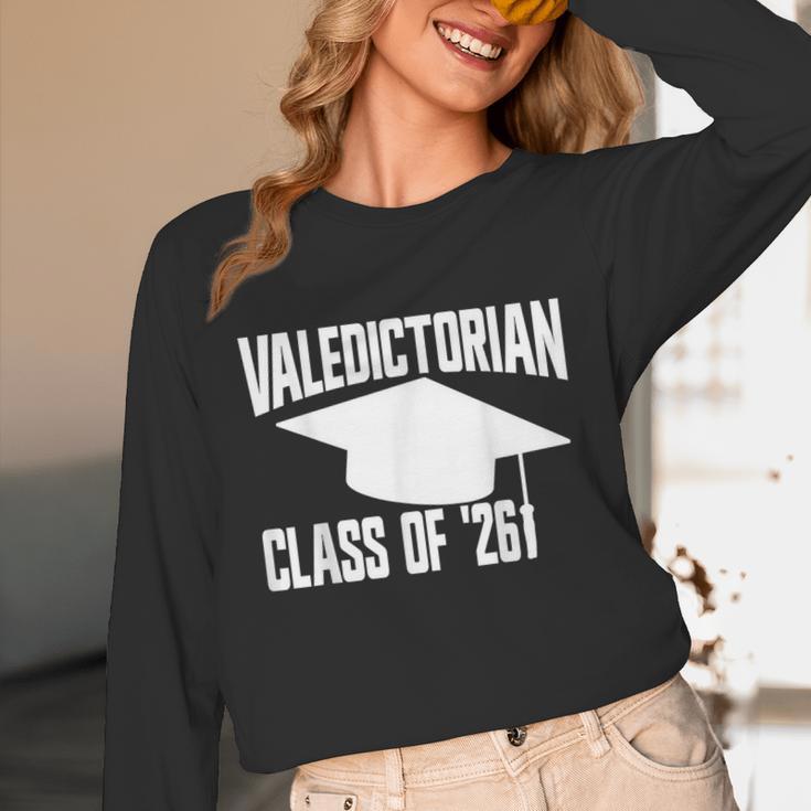 Valedictorian Class Of '26 Graduation 2026 Valedictorian Unisex Long Sleeve T-Shirt