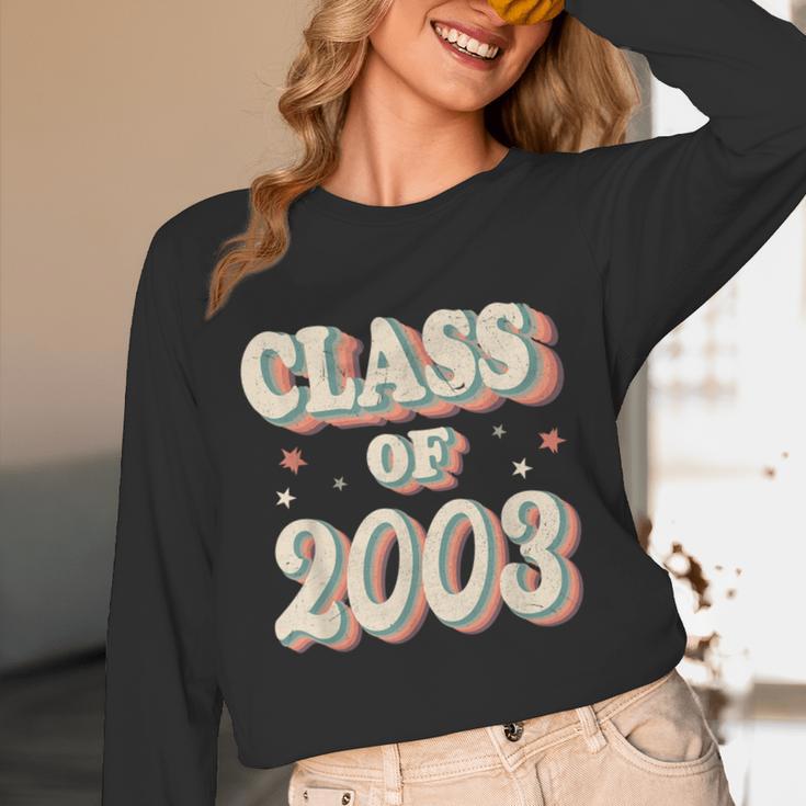 Vintage Class Of 2003 03 High School Graduation Unisex Long Sleeve T-Shirt