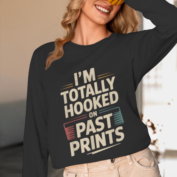 Vintage Label Collectors Ephemera Enthusiasts Nostalgia Fans Unisex Long Sleeve T-Shirt