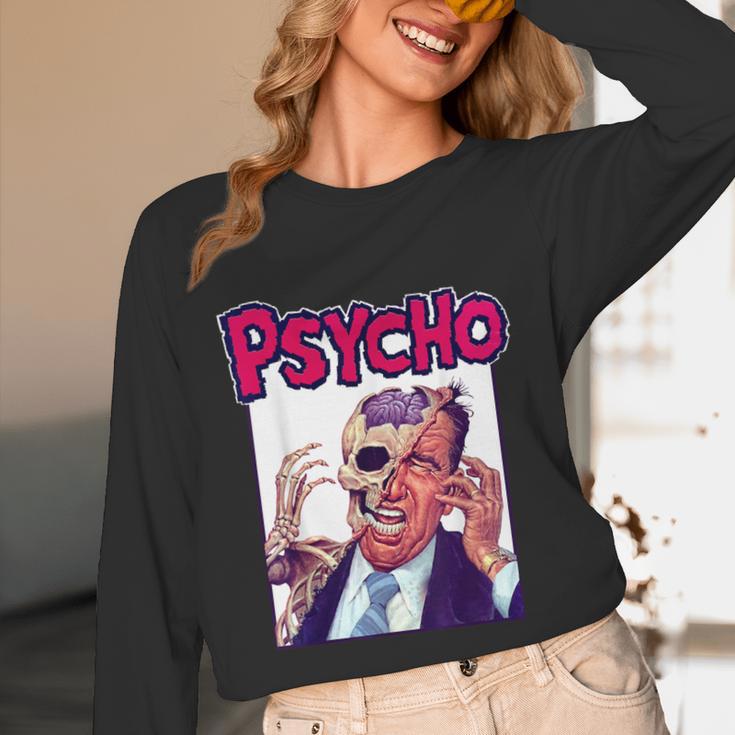 Vintage Movie Horror Poster Comic Book Graphic Film Night Unisex Long Sleeve T-Shirt Vintage Movie Horror Poster Comic Book Graphic Film Night Unisex Long Sleeve T-Shirt