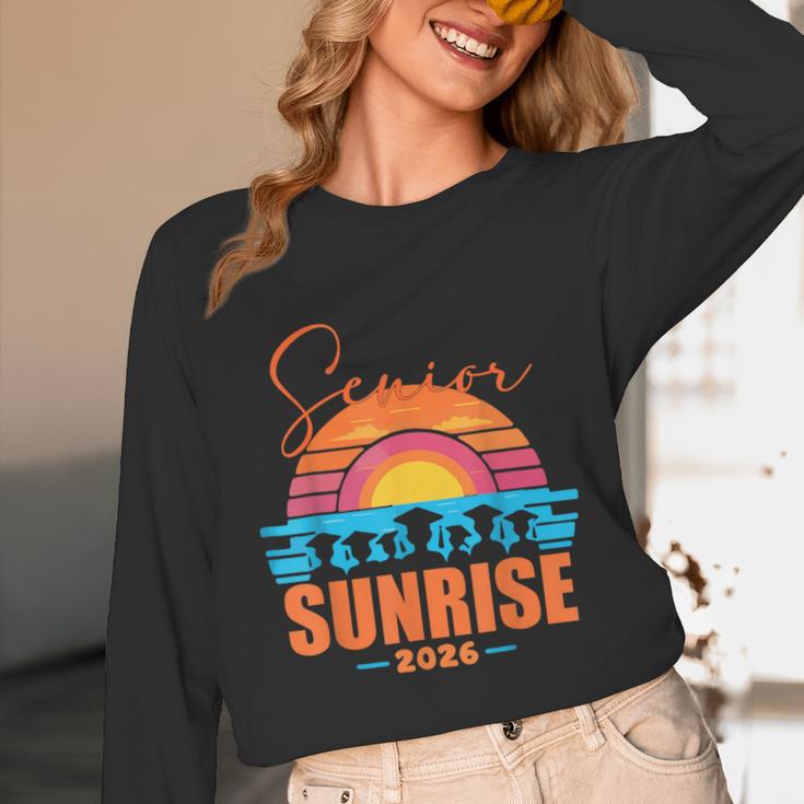 Vintage SENIOR SUNRISE 2026 Seniors Of Class Graduation Unisex Long Sleeve T-Shirt
