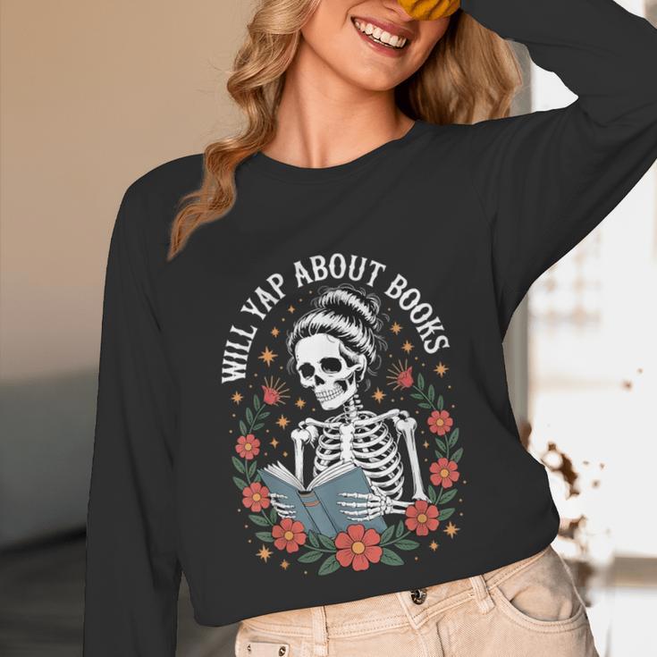 Will Yap About Books Unisex Long Sleeve T-Shirt