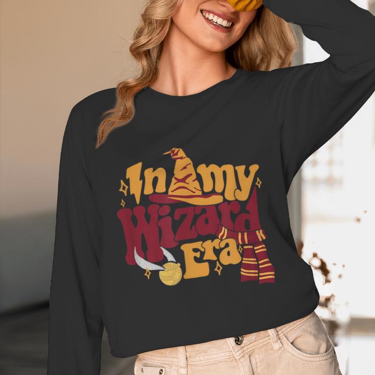 In My Wizard Era Groovy Bookish Fantasy Reader Book Lover Unisex Long Sleeve T-Shirt In My Wizard Era Groovy Bookish Fantasy Reader Book Lover Unisex Long Sleeve T-Shirt