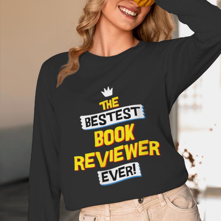 Women's Best Book Reviewer Critic Job Occupation Unisex Long Sleeve T-Shirt Women's Best Book Reviewer Critic Job Occupation Unisex Long Sleeve T-Shirt