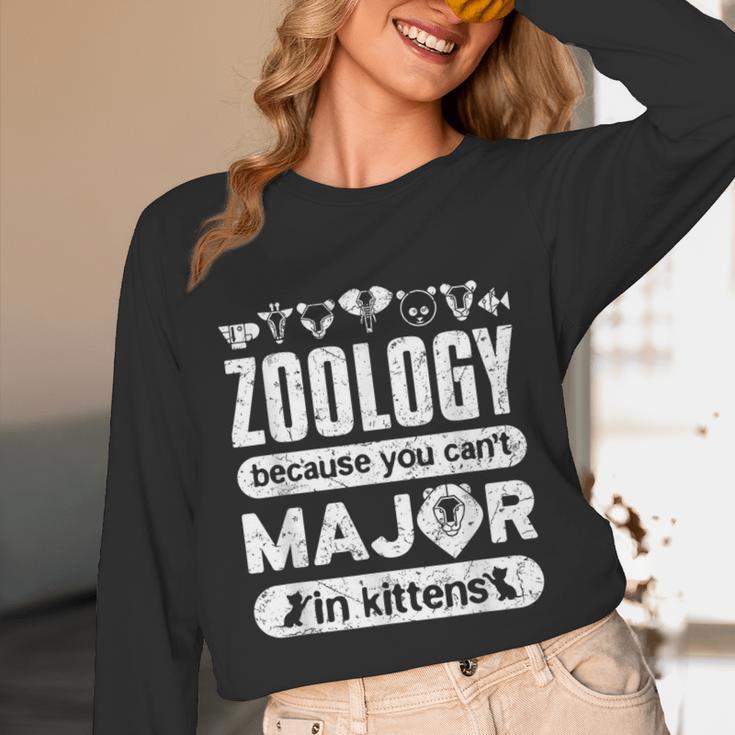 Zoology Major Graduation Zoology Quote Unisex Long Sleeve T-Shirt