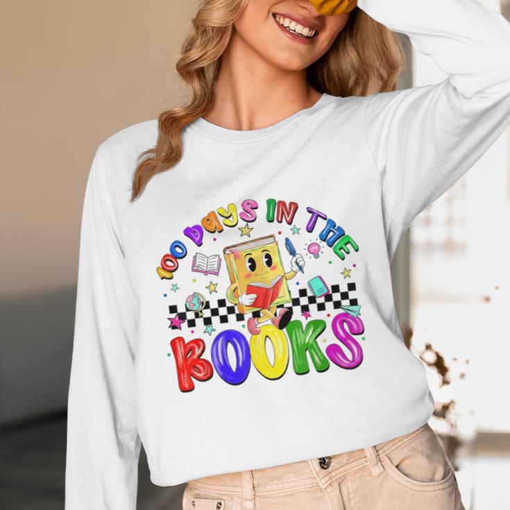 100 Days In The Book Fun 100 Days Of School Boy Girl Teacher Unisex Long Sleeve T-Shirt 100 Days In The Book Fun 100 Days Of School Boy Girl Teacher Unisex Long Sleeve T-Shirt