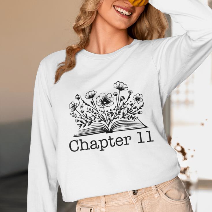 11th Birthday Girl Chapter 11 Reading Book Lover 11 Year Old Unisex Long Sleeve T-Shirt 11th Birthday Girl Chapter 11 Reading Book Lover 11 Year Old Unisex Long Sleeve T-Shirt