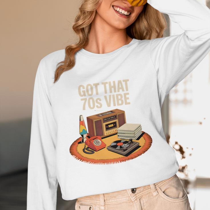 1970s 70s Reunion Nostalgia Memories Music School Grew Up Premium Tri-Blend Unisex Long Sleeve T-Shirt