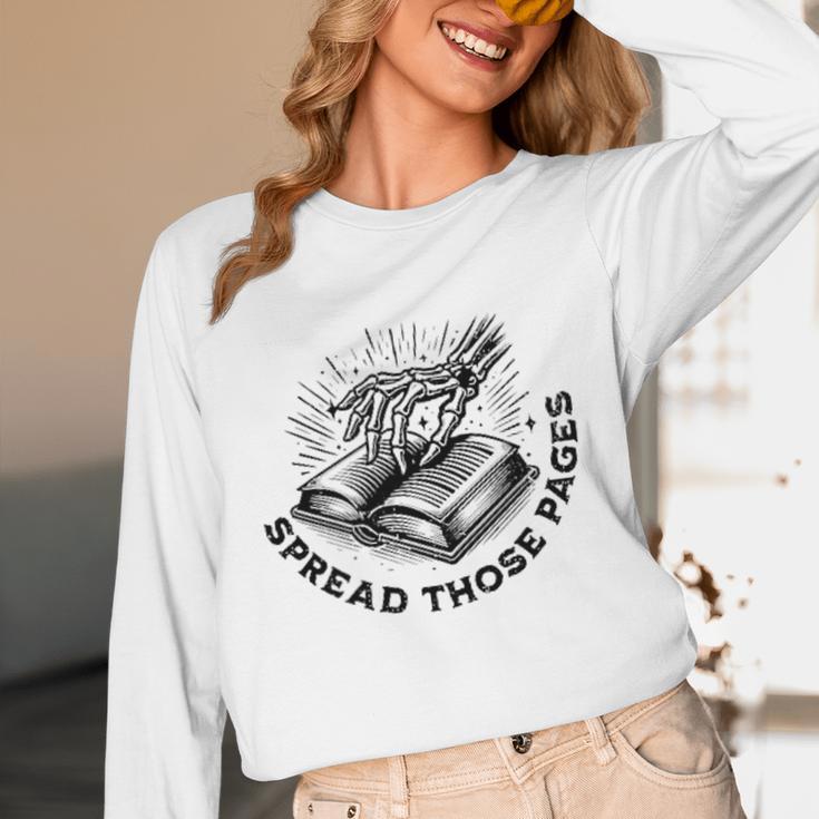 2 SIDES I Look Better Bent Over A Book Saying Quote Unisex Long Sleeve T-Shirt 2 SIDES I Look Better Bent Over A Book Saying Quote Unisex Long Sleeve T-Shirt