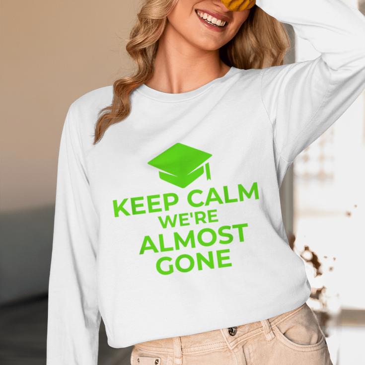2018 Graduation Red Green High School Color Unisex Long Sleeve T-Shirt