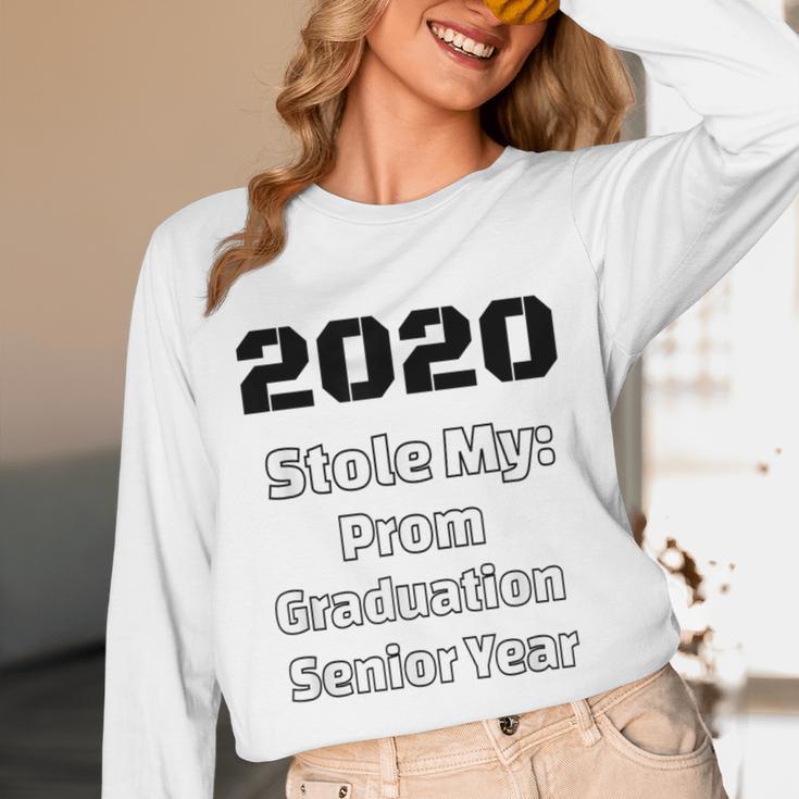 2020 Stole My Prom Graduation Senior Year Class Of 2020 Unisex Long Sleeve T-Shirt