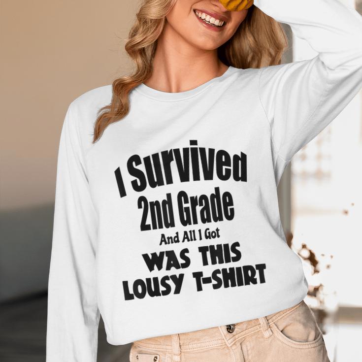 2nd Grade Graduation Boy Girl Graduate Education Unisex Long Sleeve T-Shirt