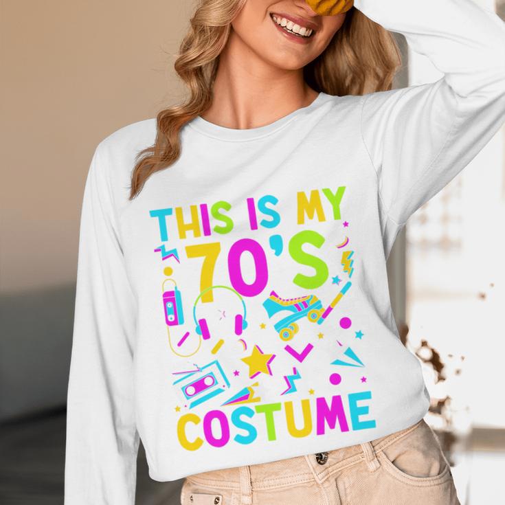 This Is My 70's Costume Nostalgia Mixtape Era 1970s Party Premium Tri-Blend Unisex Long Sleeve T-Shirt This Is My 70's Costume Nostalgia Mixtape Era 1970s Party Premium Tri-Blend Unisex Long Sleeve T-Shirt
