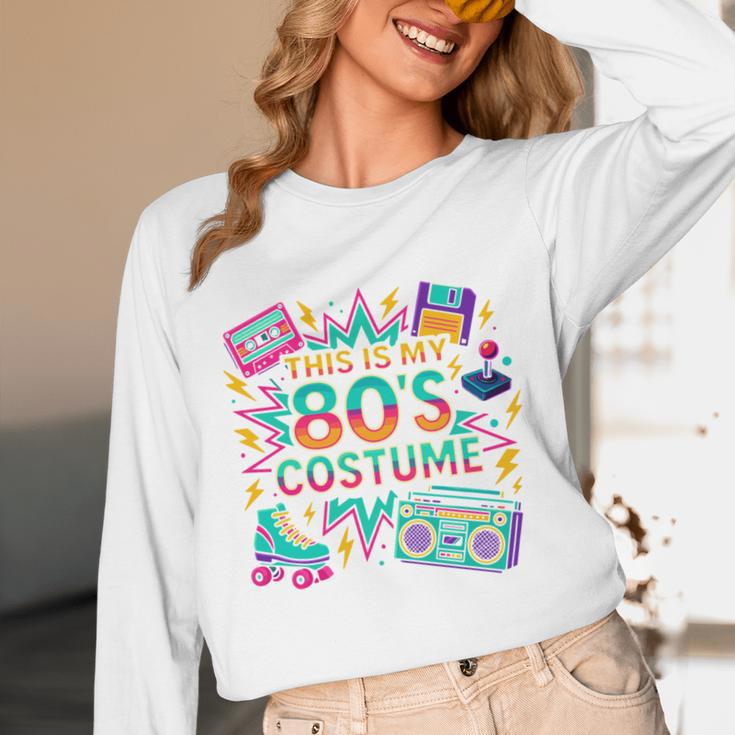 This Is My 80’s Costume Retro Nostalgia Unisex Long Sleeve T-Shirt