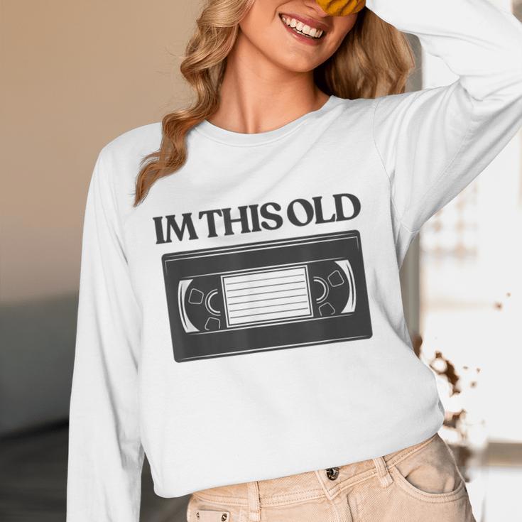80s VHS Video Cassette Nostalgia Unisex Long Sleeve T-Shirt 80s VHS Video Cassette Nostalgia Unisex Long Sleeve T-Shirt