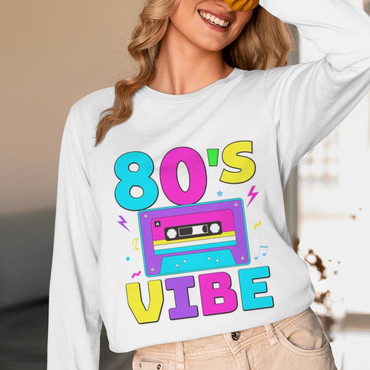 80's Vibe Retro Style Cassette Tape Nostalgia 1980s Party Premium Tri-Blend Unisex Long Sleeve T-Shirt 80's Vibe Retro Style Cassette Tape Nostalgia 1980s Party Premium Tri-Blend Unisex Long Sleeve T-Shirt