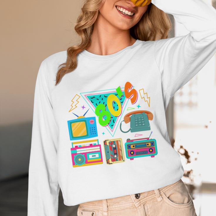 80's Vintage Cassette Tape Nostalgia Mixtape Era 1980s Retro Unisex Long Sleeve T-Shirt 80's Vintage Cassette Tape Nostalgia Mixtape Era 1980s Retro Unisex Long Sleeve T-Shirt