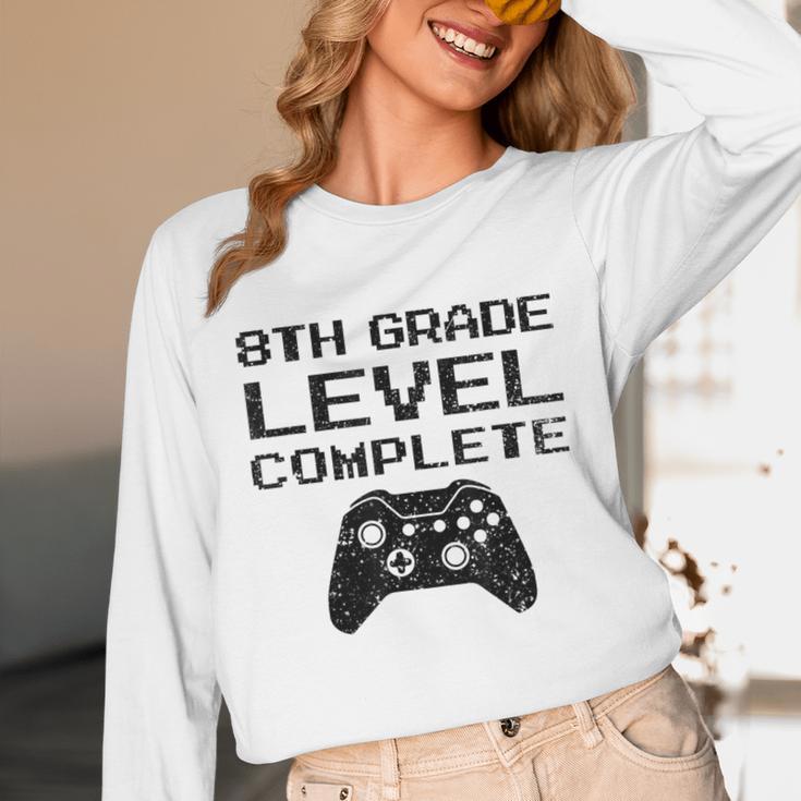 8th Grade Level CompleteShirt Graduation Unisex Long Sleeve T-Shirt