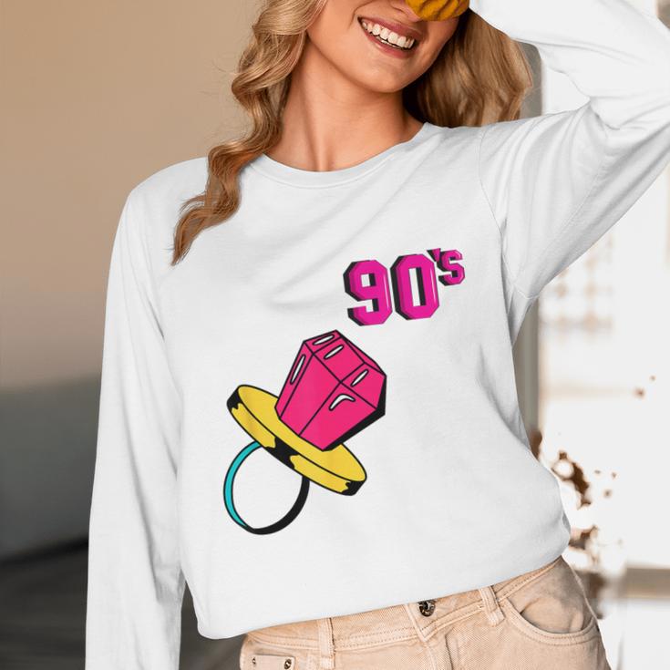 90’s Ring Retro Nostalgia Colorful Throwback Unisex Long Sleeve T-Shirt 90’s Ring Retro Nostalgia Colorful Throwback Unisex Long Sleeve T-Shirt