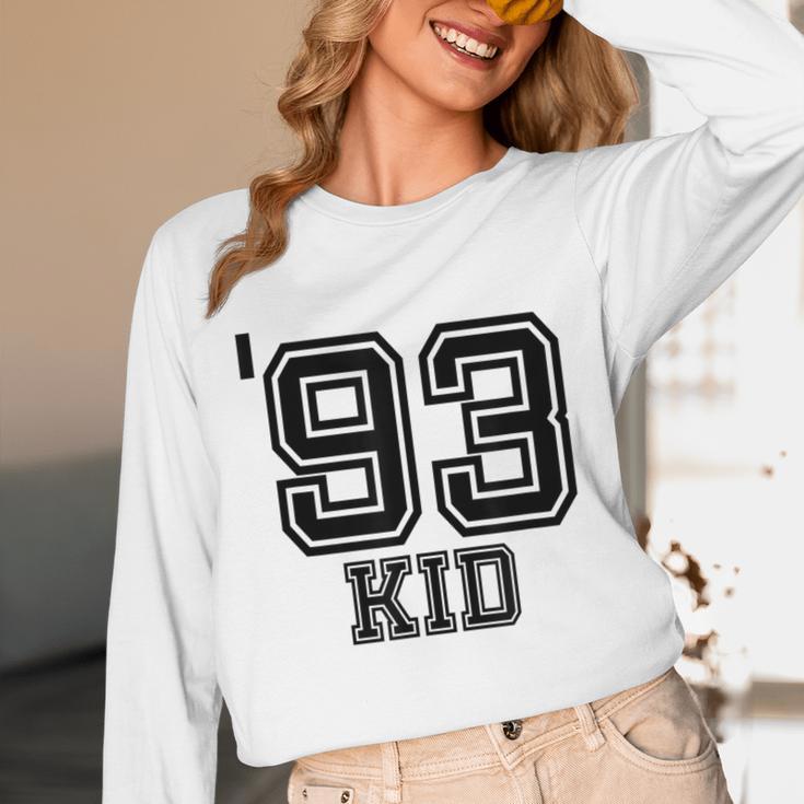 '93 Kid Perfect Vintage Retro Nostalgia Gear For Year 1993 Unisex Long Sleeve T-Shirt