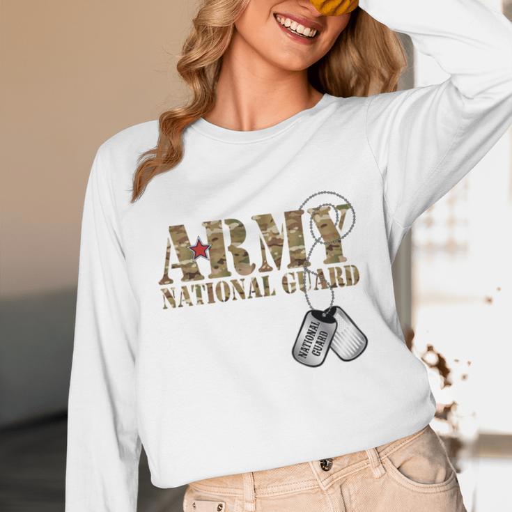 Army National Guard Mom Army National Guard Graduation Mom Unisex Long Sleeve T-Shirt