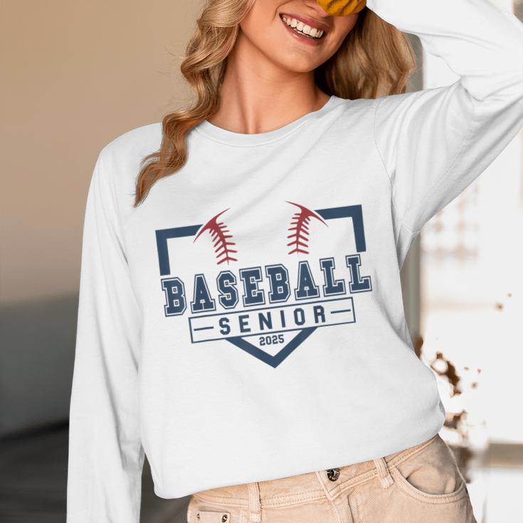 Baseball Senior Night Baseball Senior 2025 Graduation 50 Unisex Long Sleeve T-Shirt