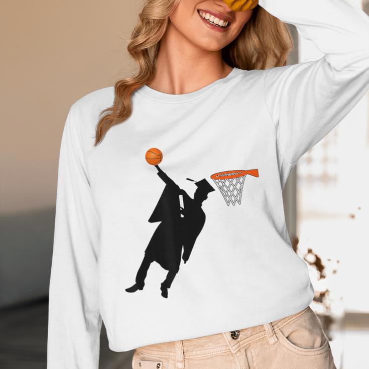 Basketball Slam Dunk Elementary Graduation 2025 6th Grade Unisex Long Sleeve T-Shirt