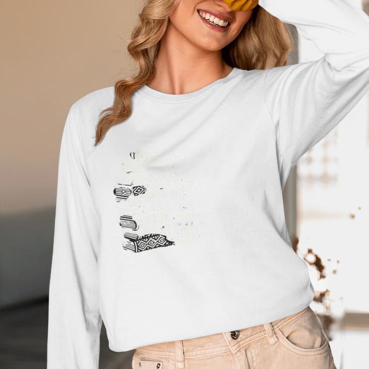 Boho Book Just A Girl Who Loves Books And Coffee Unisex Long Sleeve T-Shirt