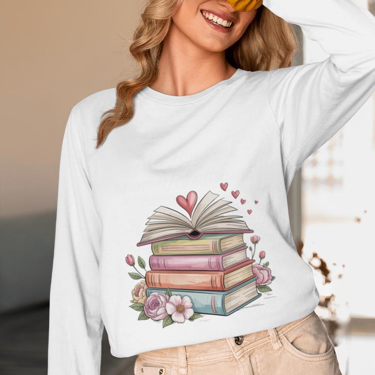 All Booked For Valentines Book Lover Romance Unisex Long Sleeve T-Shirt