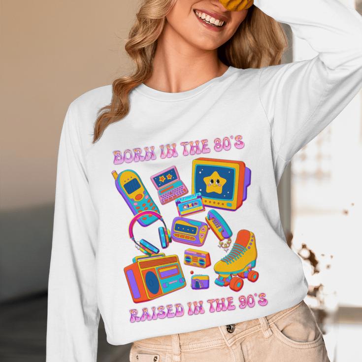 Born In The 80s Raised In The 90s Nostalgia Retro Memories Premium Tri-Blend Unisex Long Sleeve T-Shirt Born In The 80s Raised In The 90s Nostalgia Retro Memories Premium Tri-Blend Unisex Long Sleeve T-Shirt
