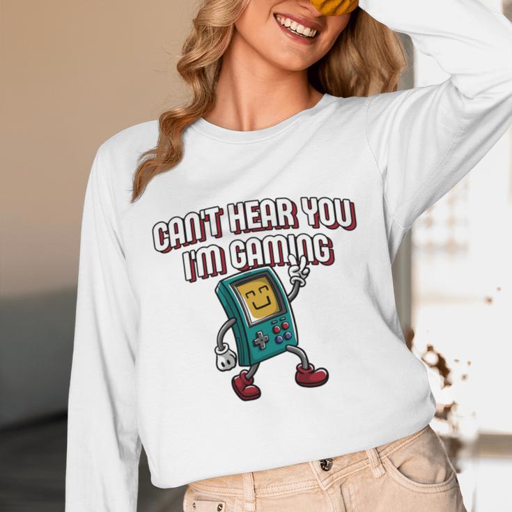 Cant Hear You Im Gaming Introvert Gamer Antisocial Unisex Long Sleeve T-Shirt Cant Hear You Im Gaming Introvert Gamer Antisocial Unisex Long Sleeve T-Shirt