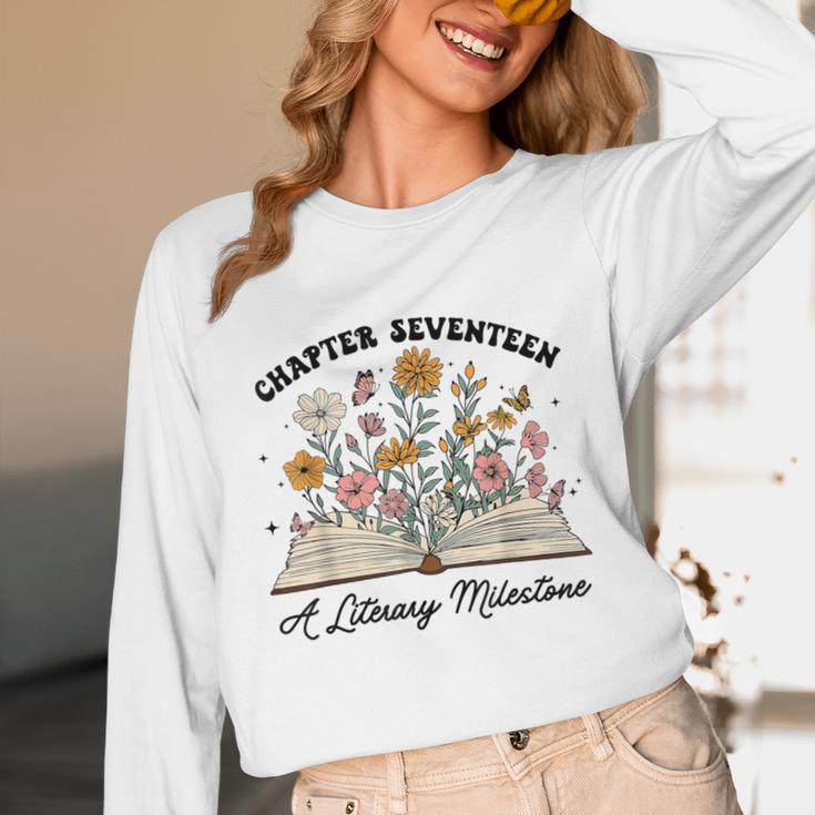 Chapter 17 A Literary Milestone 17th Birthday Book Lovers Unisex Long Sleeve T-Shirt