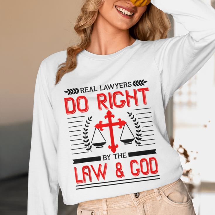 Christian Lawyer Attorney Law Student Graduation Exam Unisex Long Sleeve T-Shirt