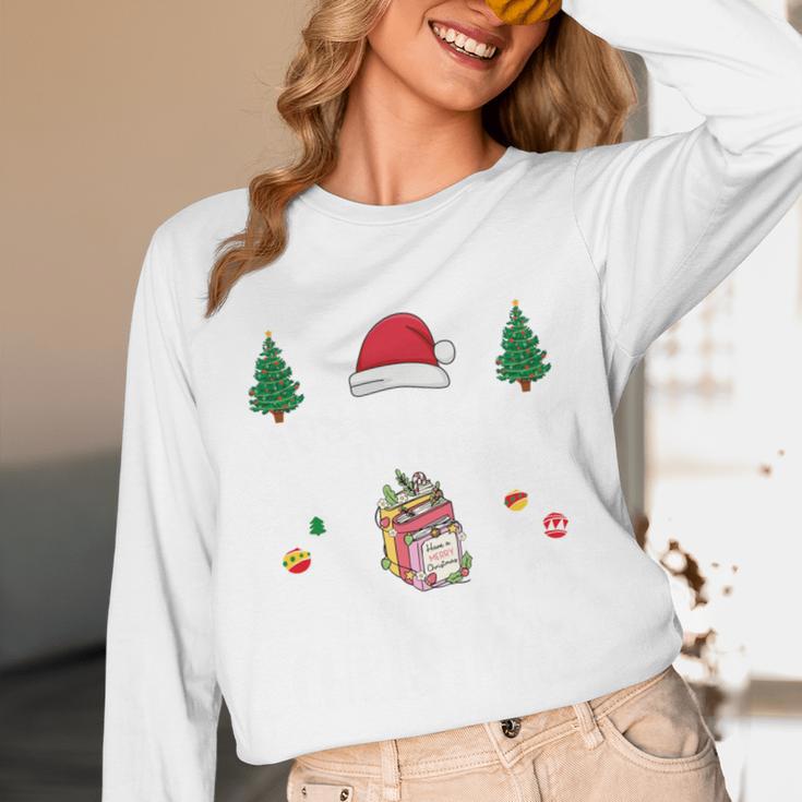 Christmas Tee Most Likely To Read A Book On Christmas Unisex Long Sleeve T-Shirt Christmas Tee Most Likely To Read A Book On Christmas Unisex Long Sleeve T-Shirt