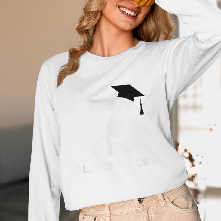 Class Of 2018 Last Name Letter Z Graduation Unisex Long Sleeve T-Shirt
