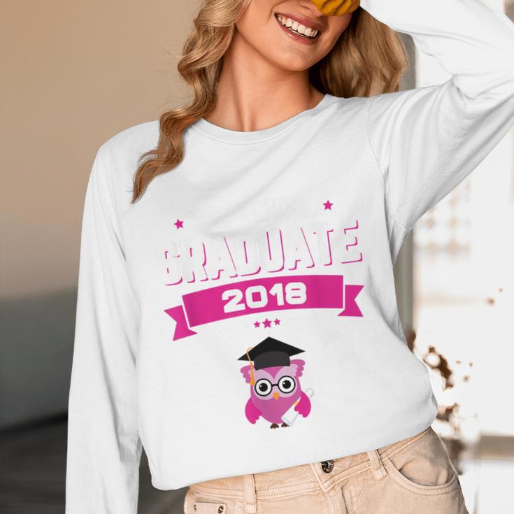 Class Of 2018 Preschool Graduation Girls Pre K Unisex Long Sleeve T-Shirt