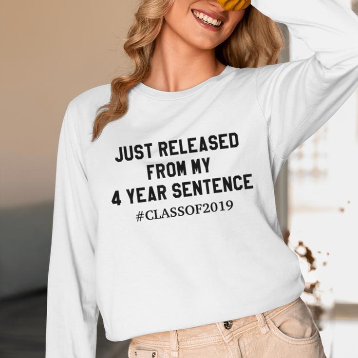 Class Of 2019 4 Year Sentence Graduation High School Unisex Long Sleeve T-Shirt