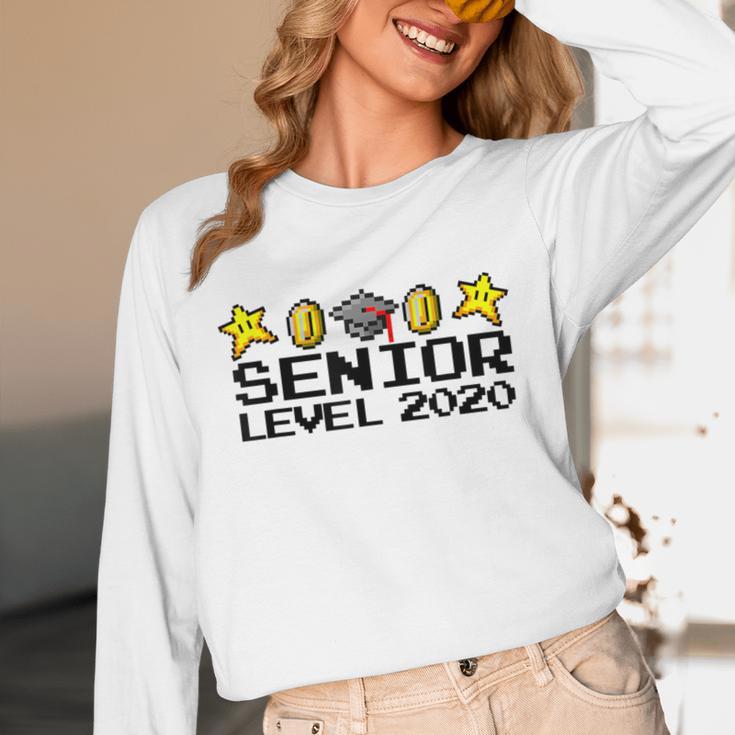 Class Of 2020 Senior Retro Video Game Graduation Gamer Unisex Long Sleeve T-Shirt