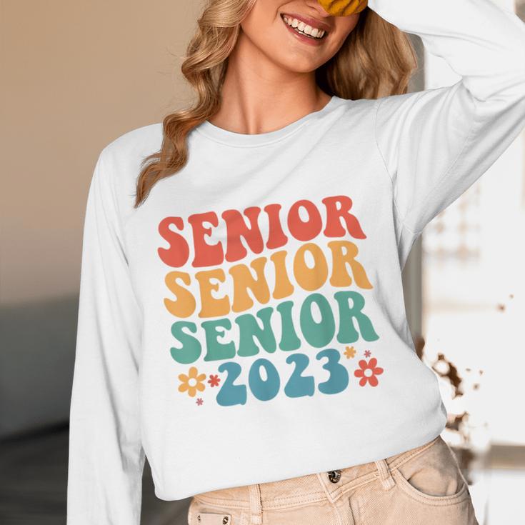 Class Of 2023 Senior 2023 Graduation Retro Seniors Unisex Long Sleeve T-Shirt