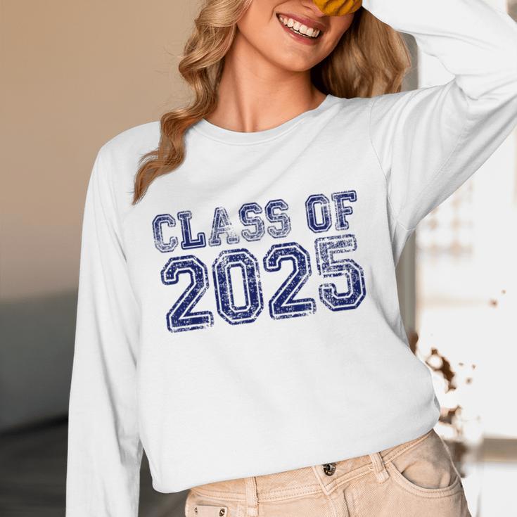 Class Of 2025 Grow With Me Future Graduation Year Unisex Long Sleeve T-Shirt