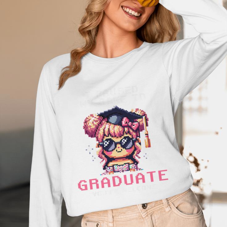 Classic I'm From The 1900s Retro Games Graduating Girl Premium Unisex Long Sleeve T-Shirt Classic I'm From The 1900s Retro Games Graduating Girl Premium Unisex Long Sleeve T-Shirt
